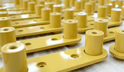 powder coated metal hardware